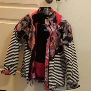 Girls rain jacket size large brand new without tags